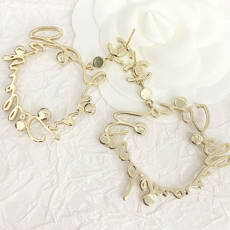 Ch**el earrings